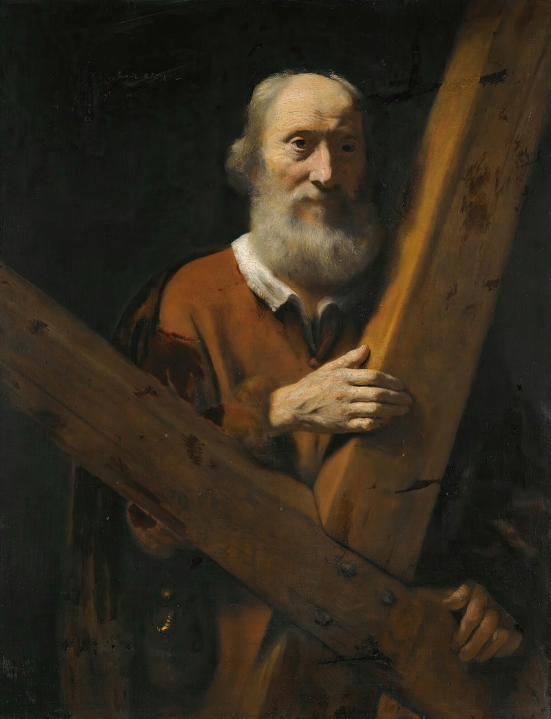 Saint Andrew by Николаес Маес — digital art print download