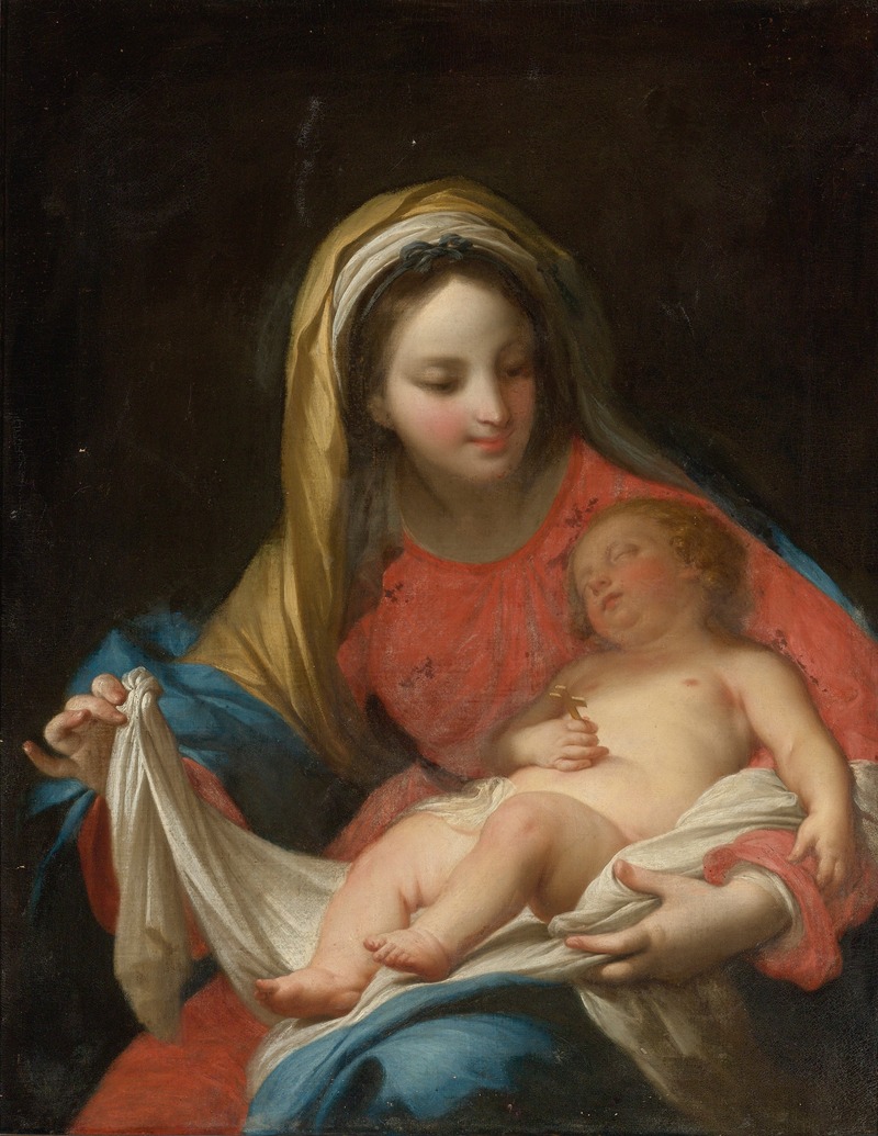Madonna And Child by Pietro Antonio de' Pietri — digital art print download