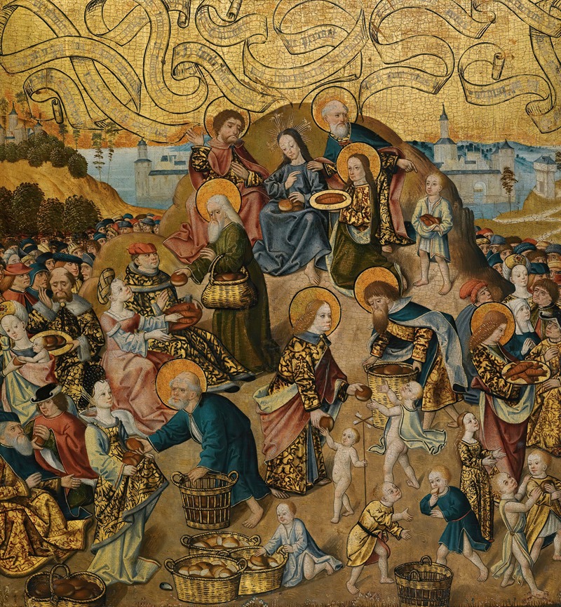 The Feeding Of The Five Thousand — School of Saxony