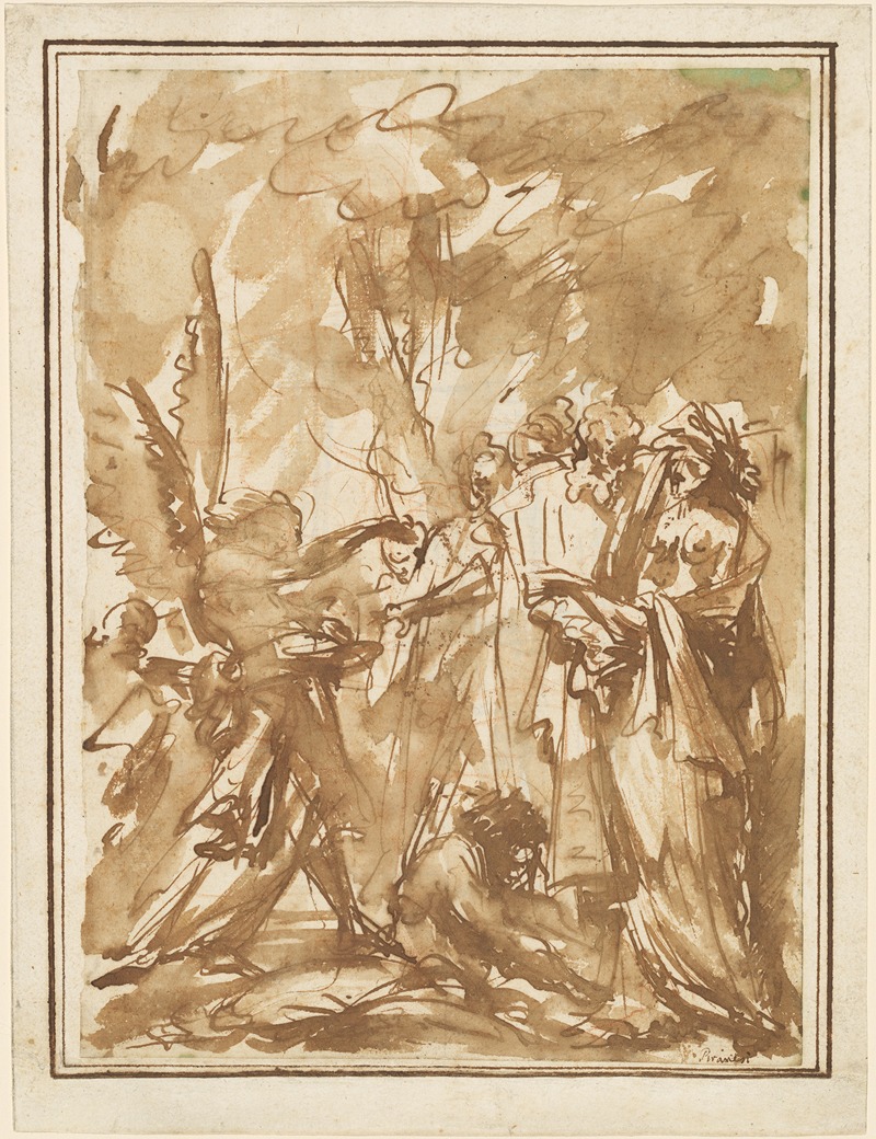 Scherzo with Antique Figures by Джованни Баттиста Пиранези, 1744-1745 — digital art print download