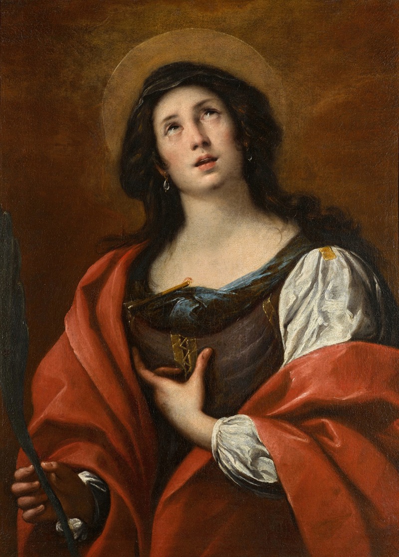Saint Ursula by Карло Франческо Нуволоне — digital art print download