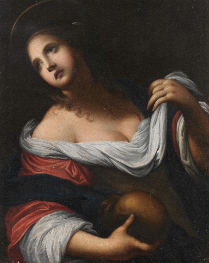 The Mary Magdalene by Circle of Simone Pignoni — digital art print download
