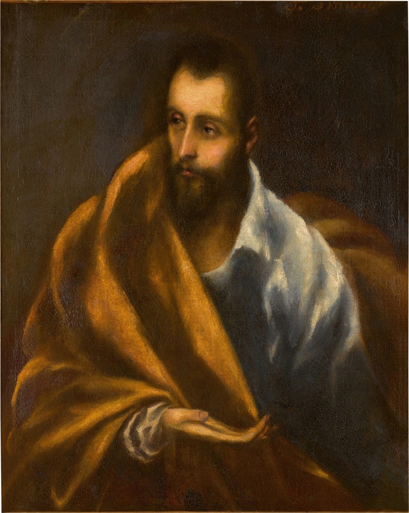 Saint James the Greater by Follower of Domenikos Theotokopoulos, called El Greco — digital art print download