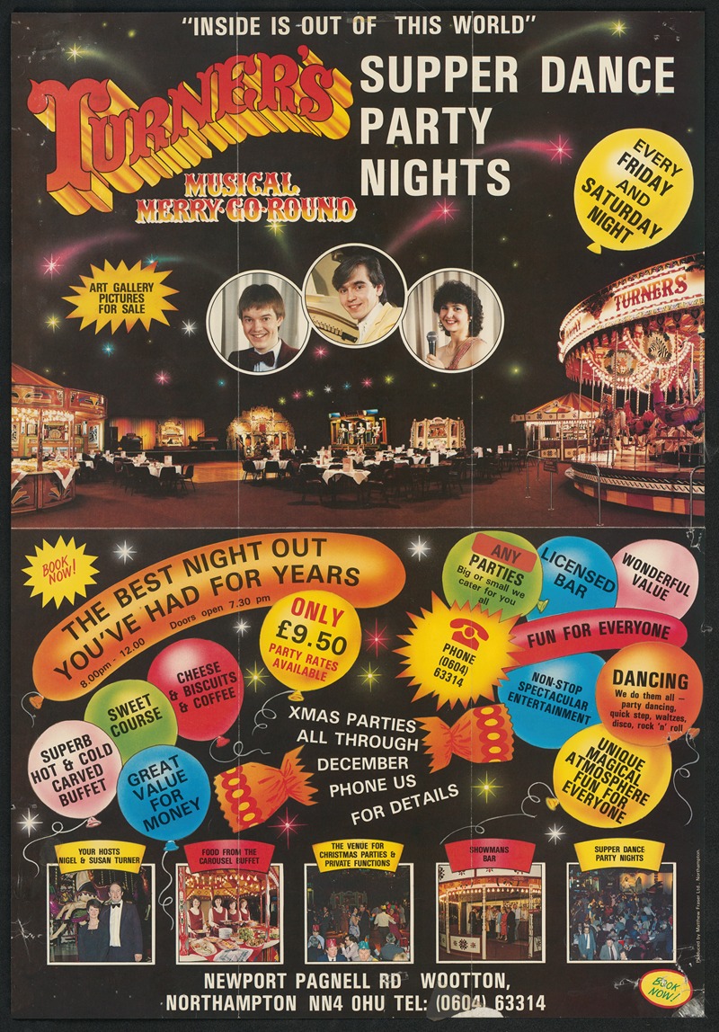 Turner's Supper Dance Party Nights — Аноним