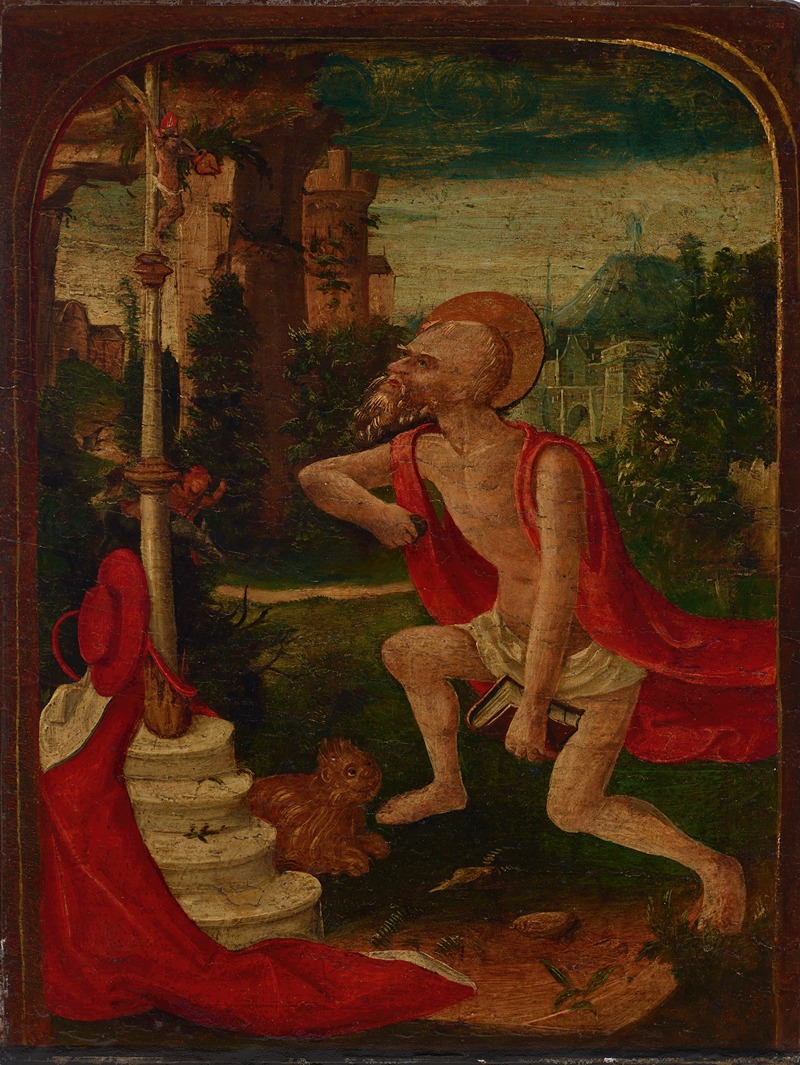 The Penitent Saint Jerome by Нидерландская школа — digital art print download