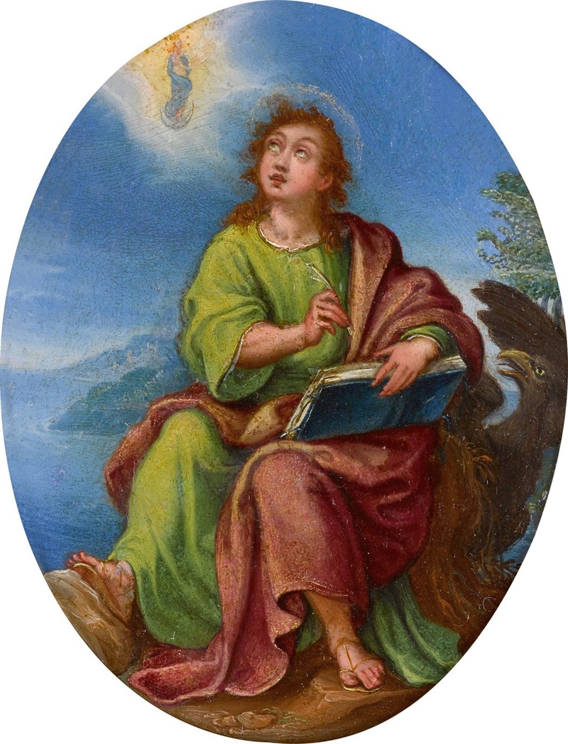 Saint John the Evangelist by Испанская школа — digital art print download
