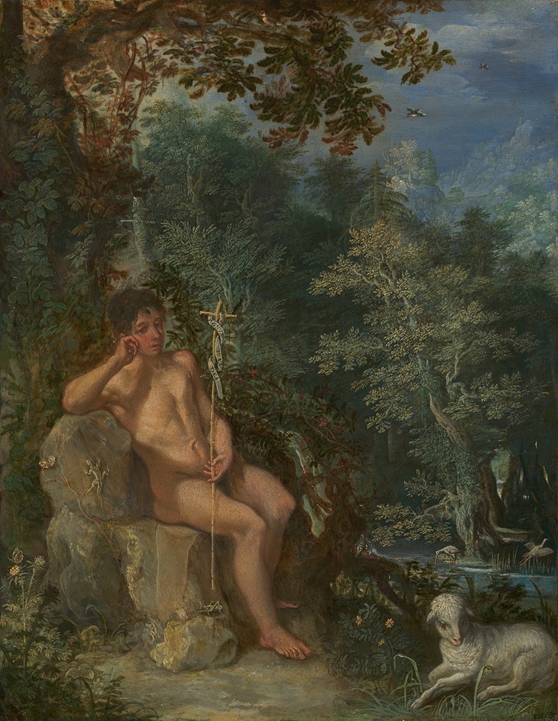 Saint John the Baptist in the Wilderness — Adam Elsheimer