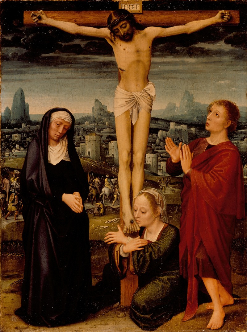 The Crucifixion by Адриан Изенбрандт — digital art print download