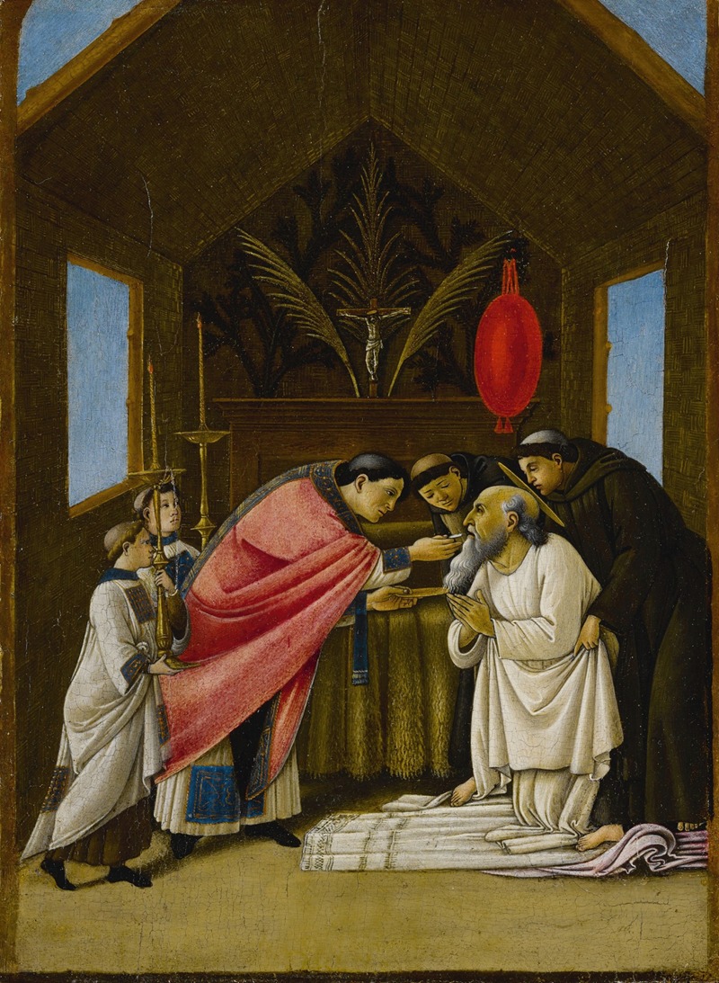 The Last Communion of Saint Jerome — Follower Of Botticelli