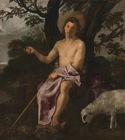 Saint John the Baptist in the Wilderness by Диего Веласкес — digital art print download
