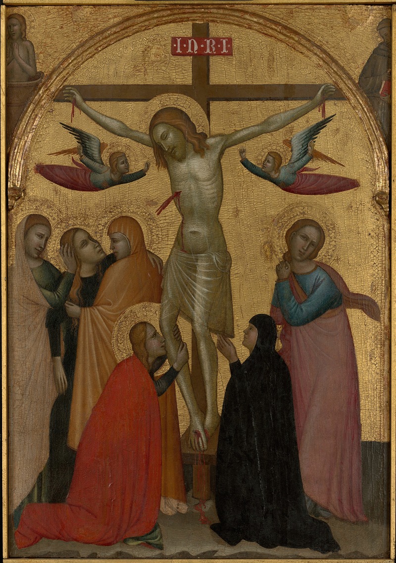 The Crucifixion by Francescuccio Ghissi, c. 1370 — digital art print download