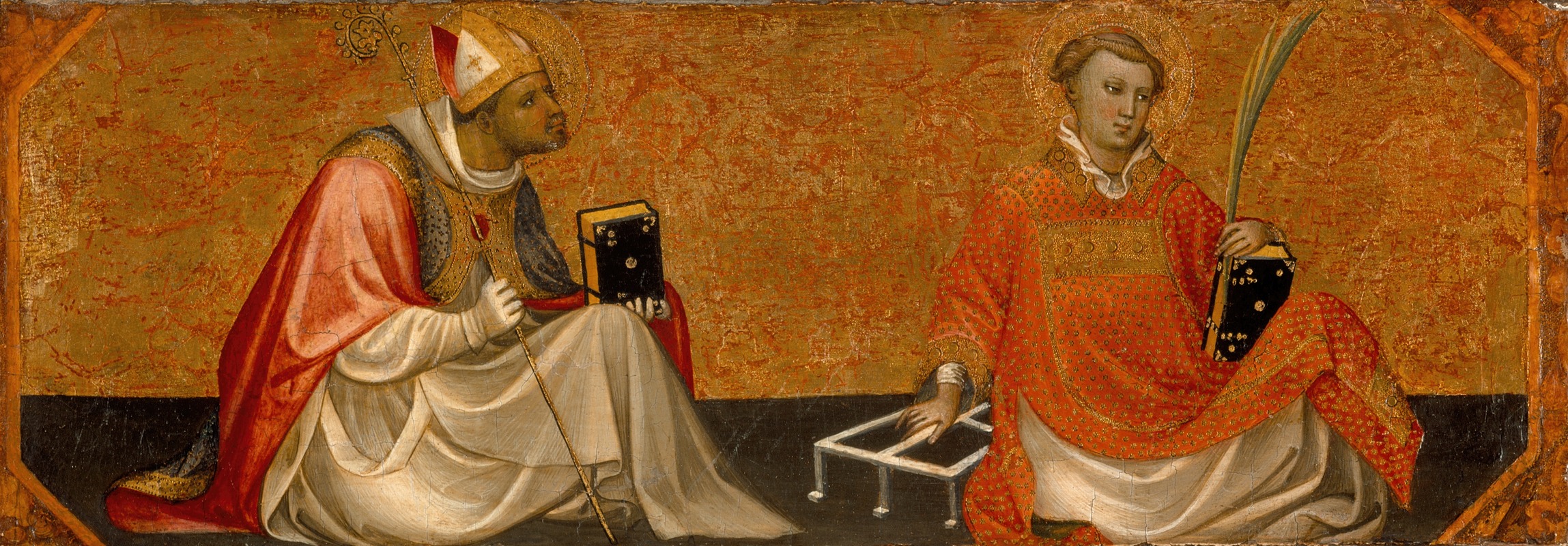 A Bishop Saint and Saint Lawrence by Gherardo Starnina — digital art print download