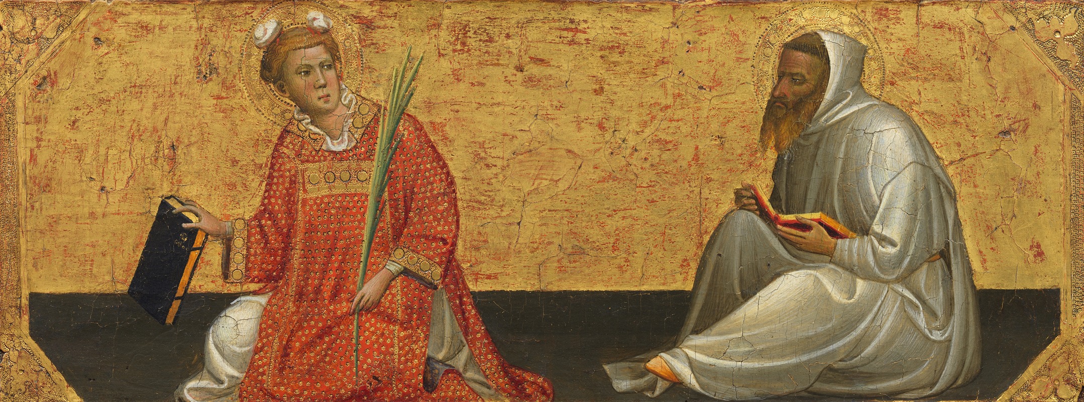 St. Stephen and St. Bruno by Gherardo Starnina, 1404 - 1407 — digital art print download
