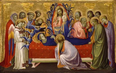 The Death of the Virgin by Gherardo Starnina — digital art print download