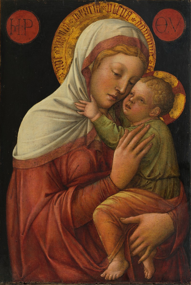 Madonna and Child by Jacopo Bellini — digital art print download