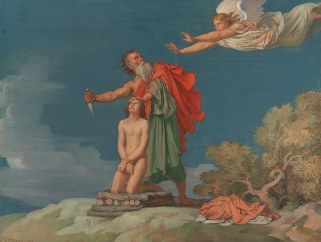 The Sacrifice of Isaac — Jean-Hippolyte Flandrin