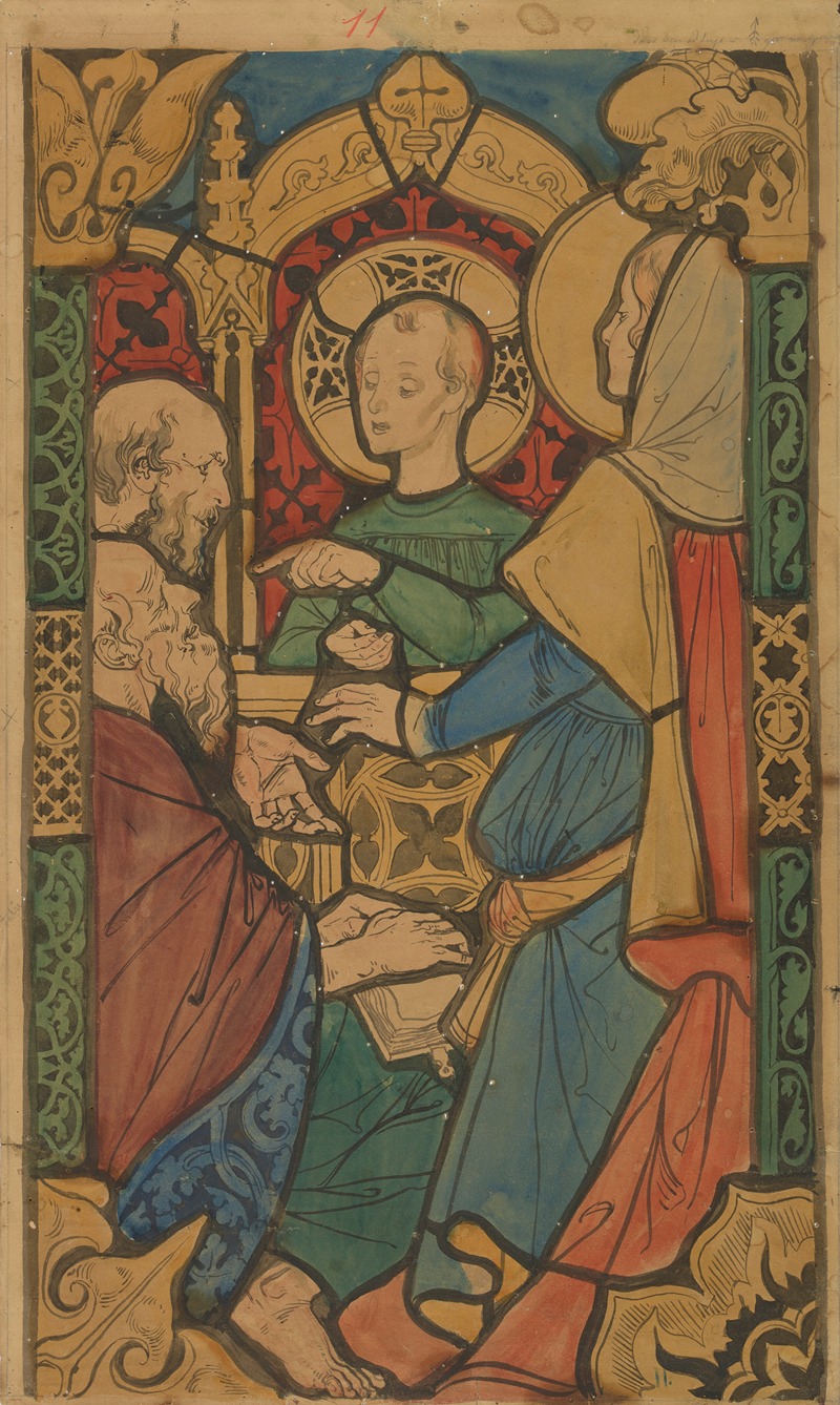 Twelve-Year-Old Christ Teaching in the Temple — Józef Mehoffer