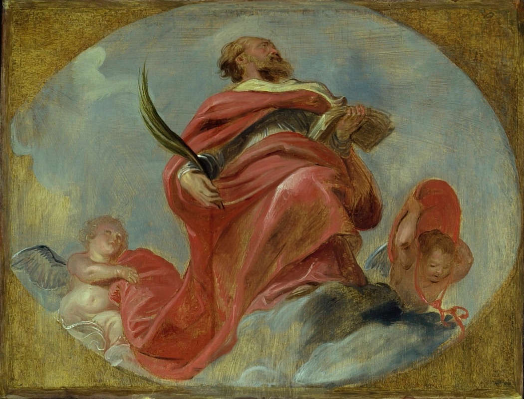 St. Albert of Louvain — Петер Пауль Рубенс
