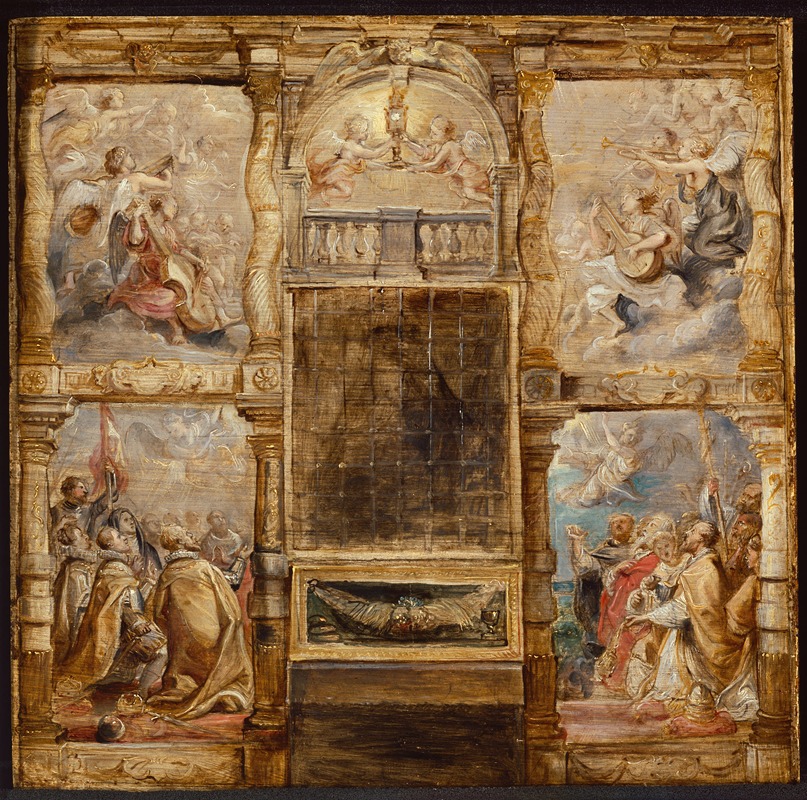 The Adoration of the Eucharist — Peter Paul Rubens