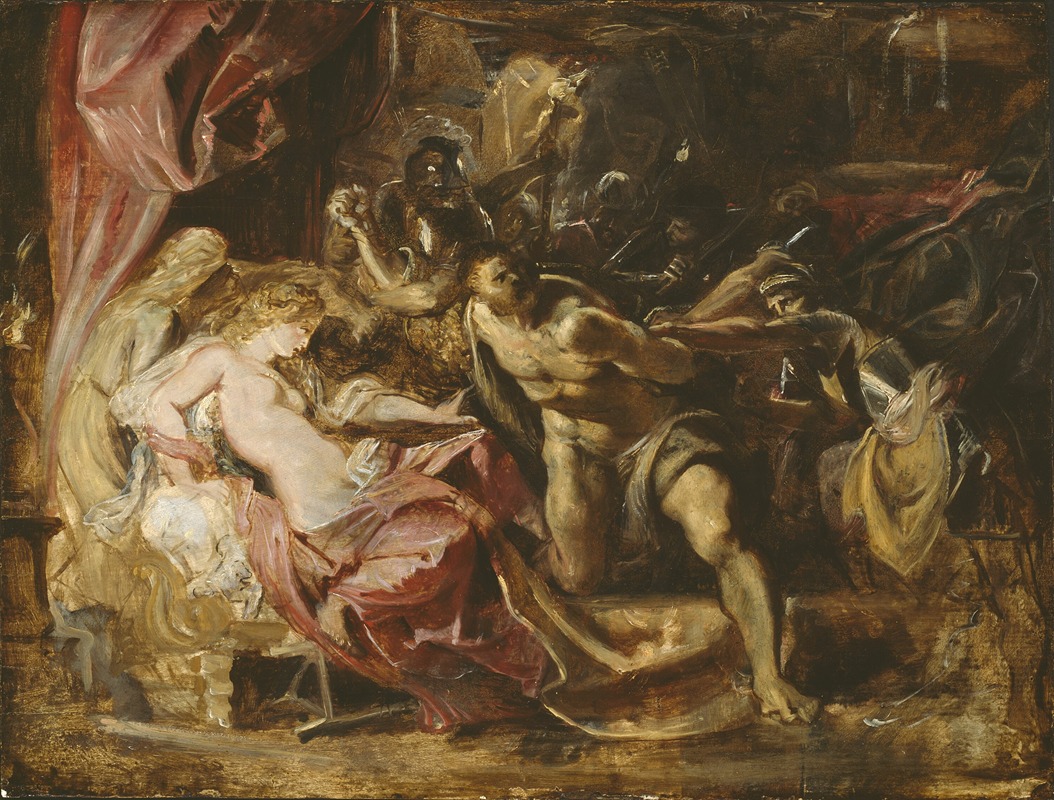 The Capture of Samson by Петер Пауль Рубенс — digital art print download
