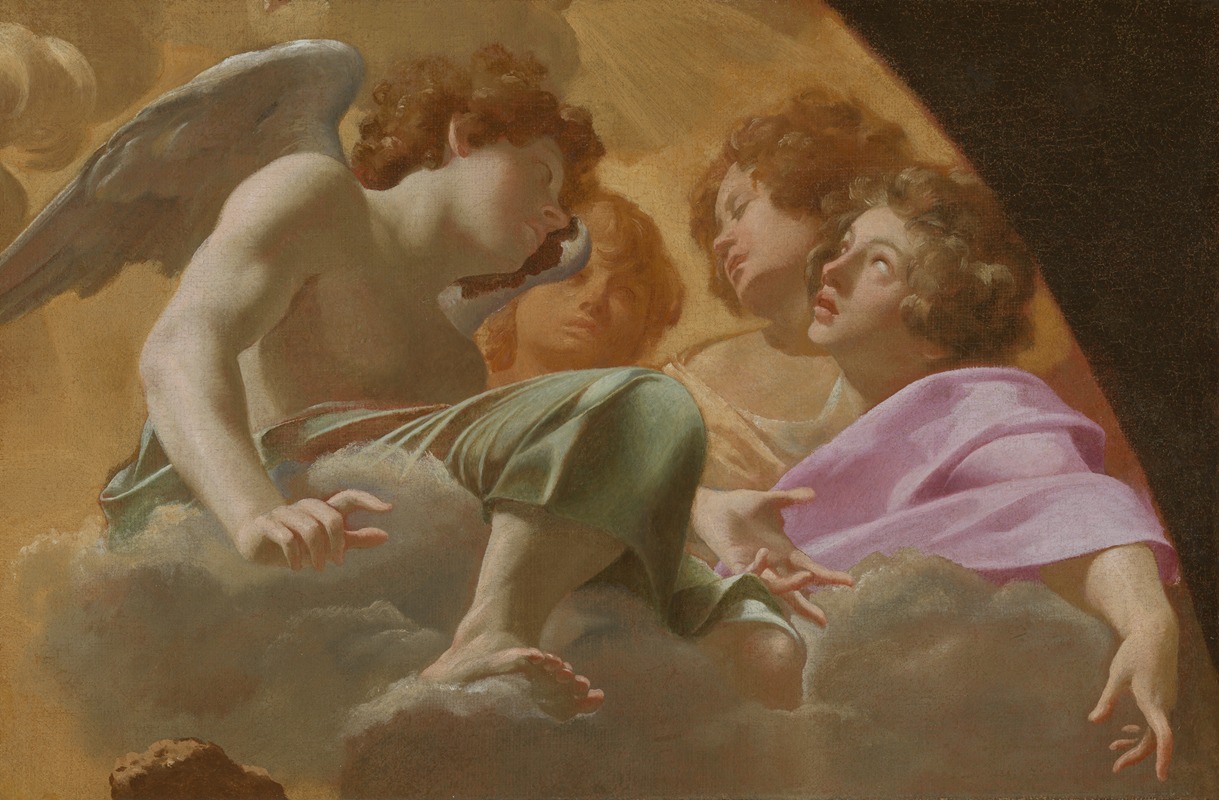 Model for Altarpiece in St. Peter's — Симон Вуэ