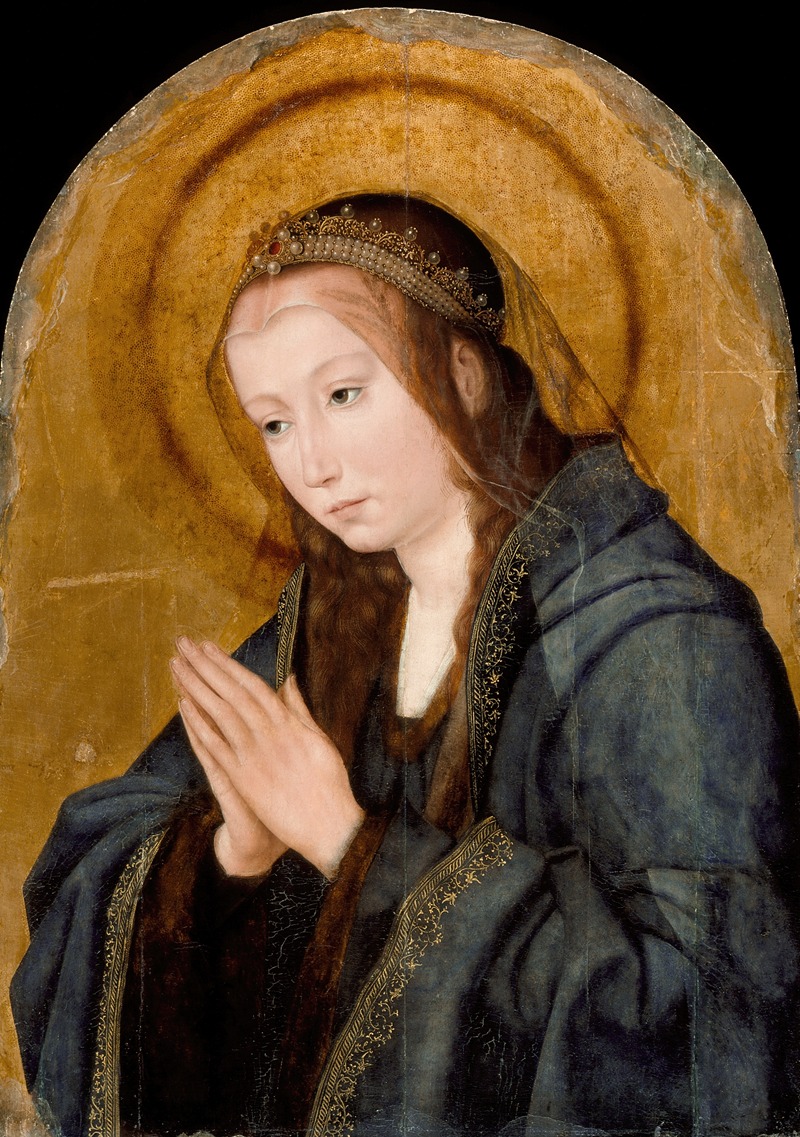 Virgin in Adoration by Studio of Quentin Massys — digital art print download