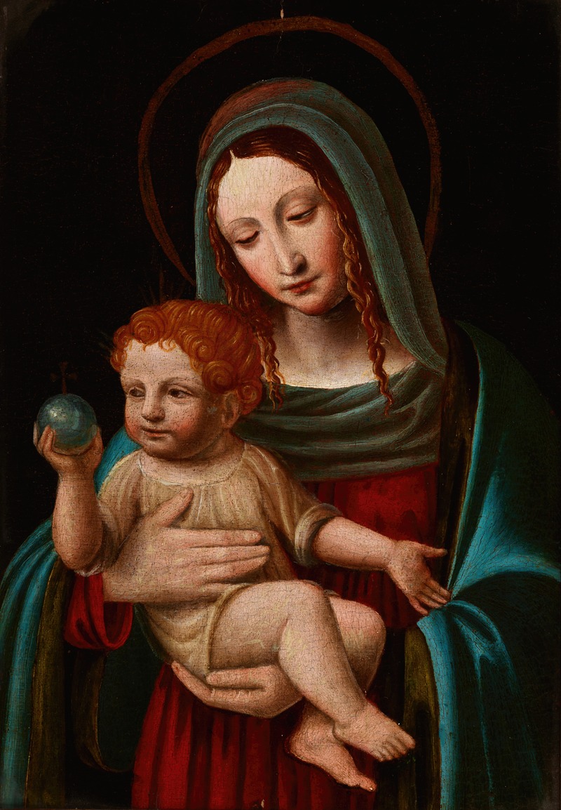 Madonna and Child by Аноним, 1750-1850 — digital art print download