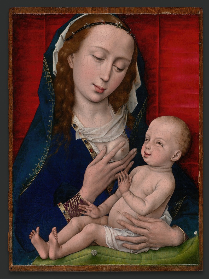 Virgin and Child by Мастер Рогира ван дер Вейдена — digital art print download