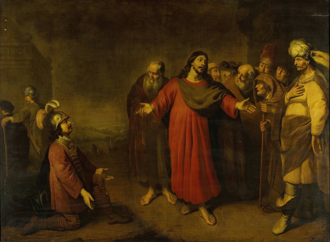 Christ and the Centurion by Адам Камерариус, 1644 - 1665 — digital art print download