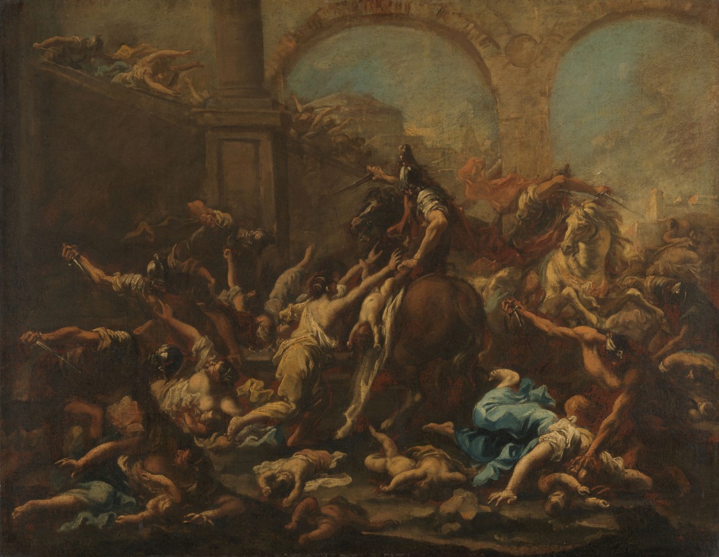 Massacre of the Innocents — Alessandro Magnasco