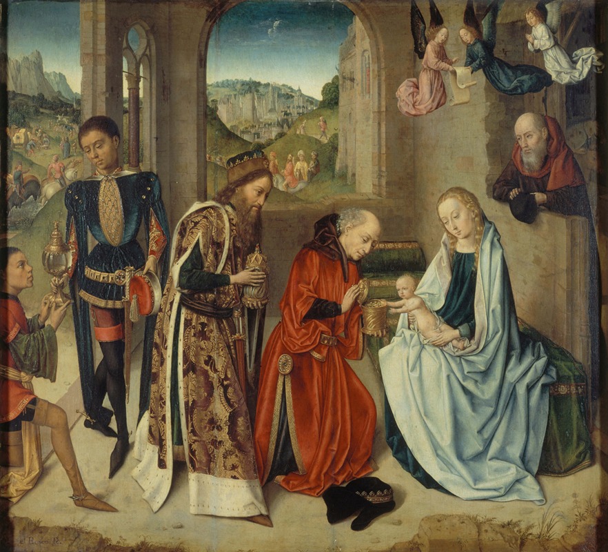 Adoration des Mages by Аноним, 1450-1500 — digital art print download