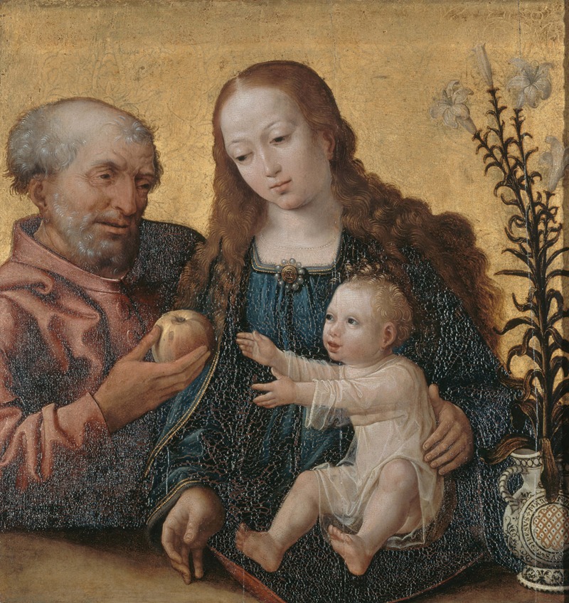 La Sainte Famille by Аноним, 1500-1550 — digital art print download