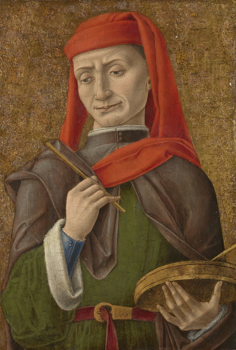 Saint Damian (or Cosmas) by Бартоломео Виварини, 1465 - 1480 — digital art print download