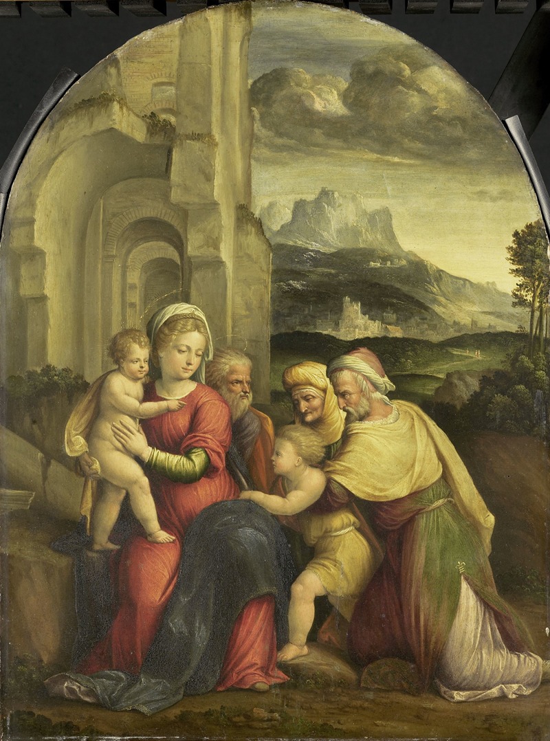 The Holy Family — Бенвенуто Тизи (Ил Гарафало)