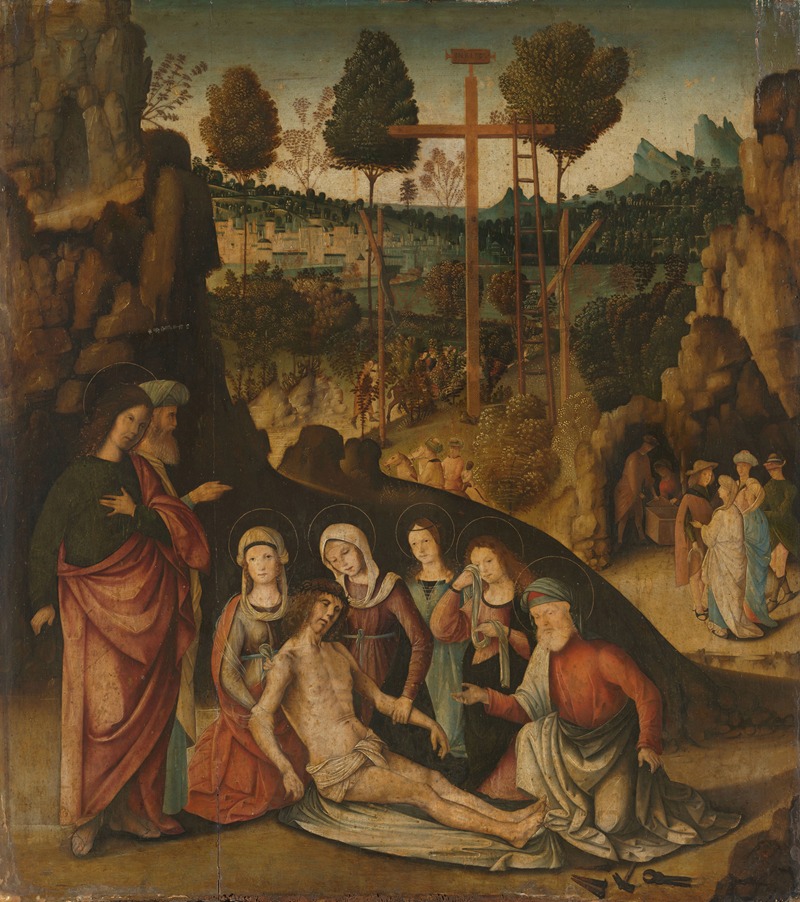 Lamentation of Christ — Bernardino di Bosio Zaganelli