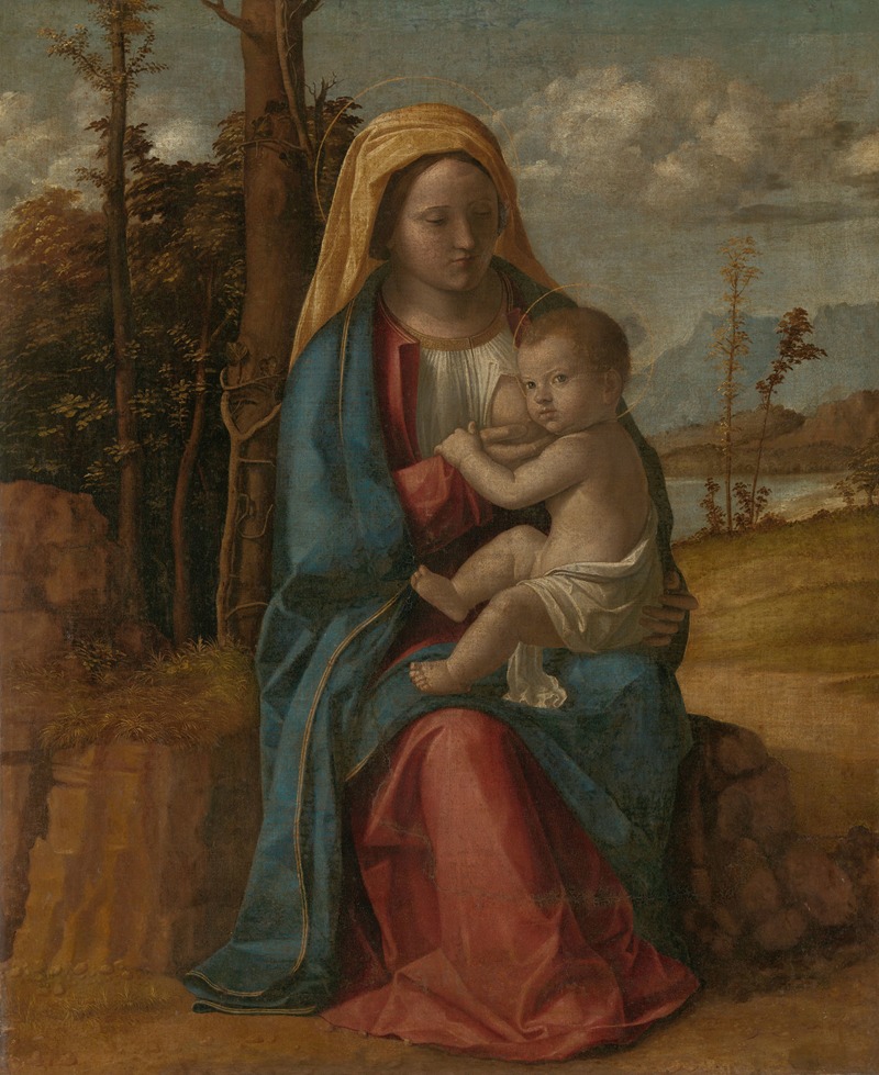 Madonna and Child by Giovanni Battista Cima da Conegliano, 1512 - 1517 — digital art print download