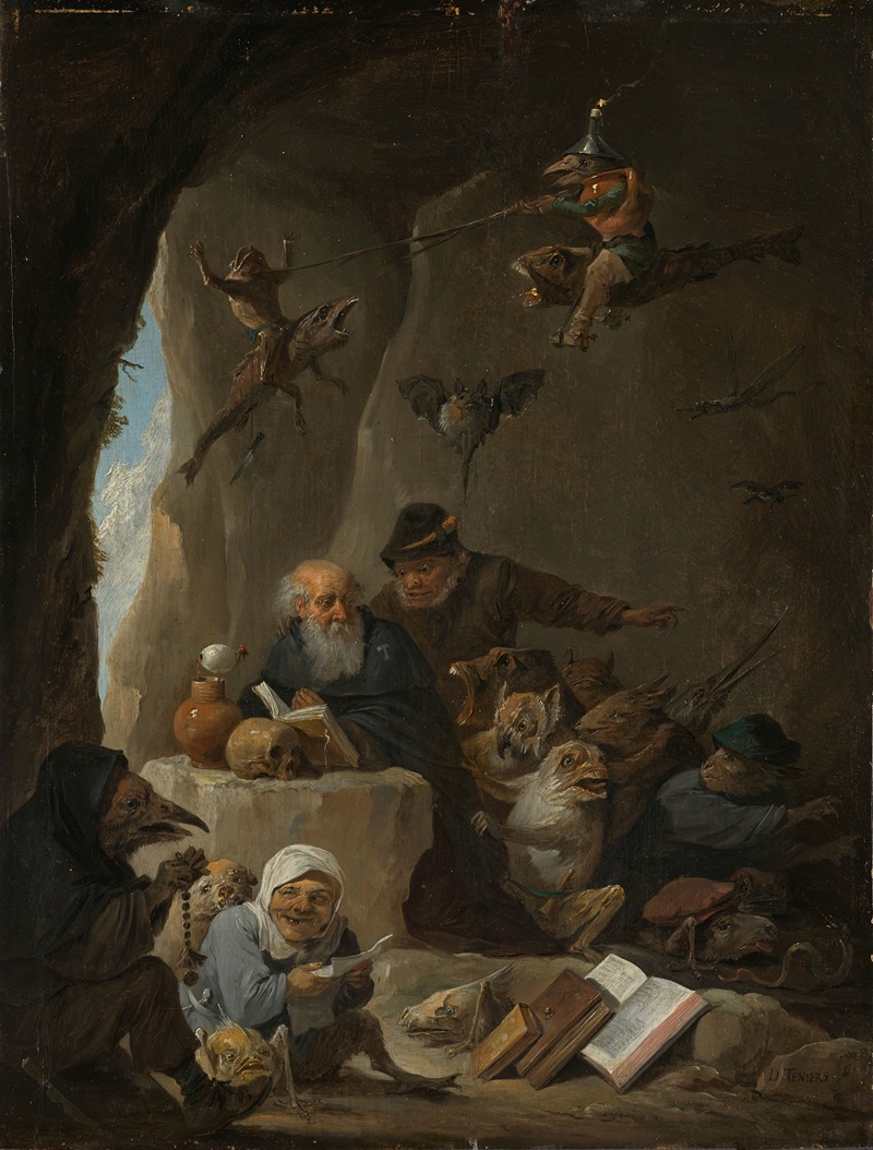The Temptation of St Anthony — David Teniers The Younger