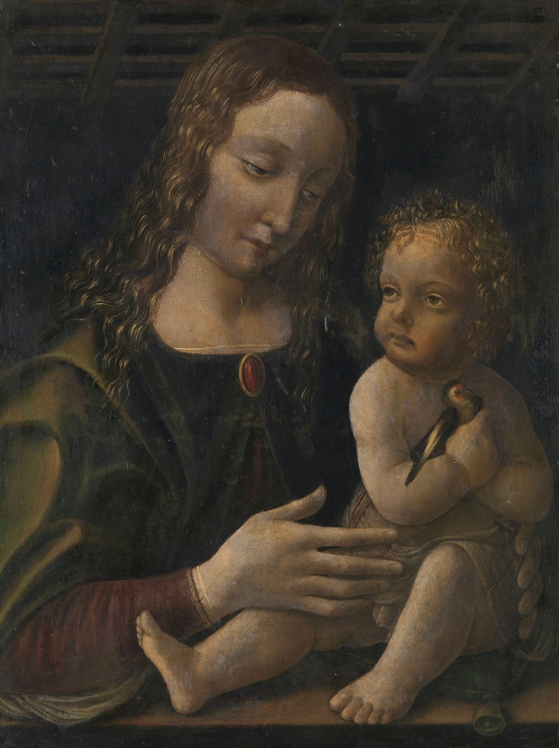 Virgin and Child by Francesco Napoletano, 1490 - 1510 — digital art print download