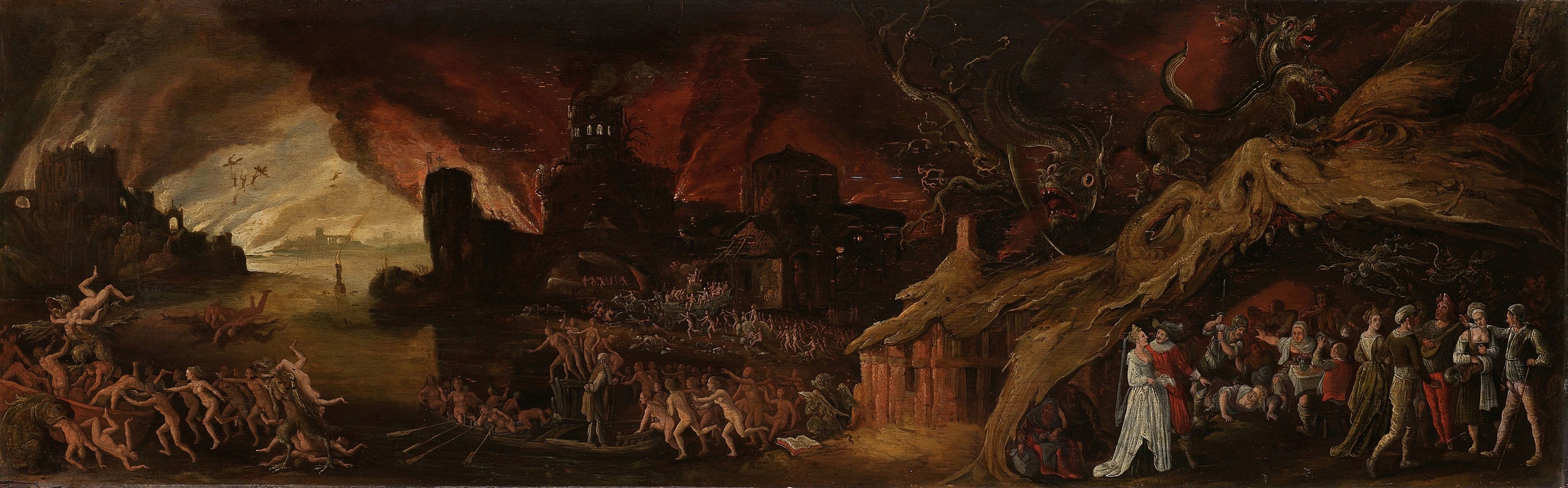 The Last Judgment and the Seven Deadly Sins — Jacob Isaacsz. van Swanenburg