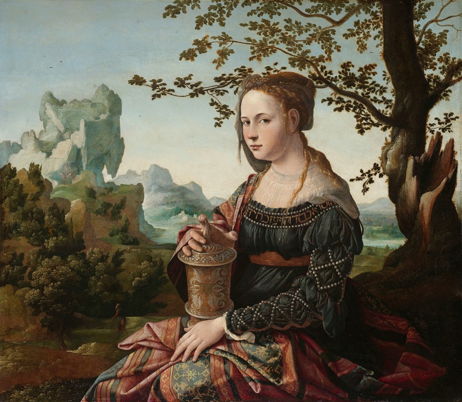 Mary Magdalene by Ян ван Скорел, c. 1530 — digital art print download