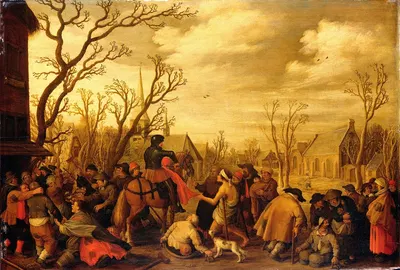 St Martin Cutting Off Part of his Cloak for a Beggar by Йост Корнелисз Друхслот, 1623 — digital art print download