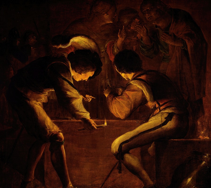 St Peter's Denial by Леонар Брамер, 1642 — digital art print download