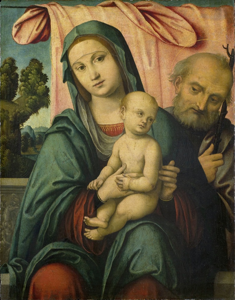 The Holy Family — Лоренцо Коста