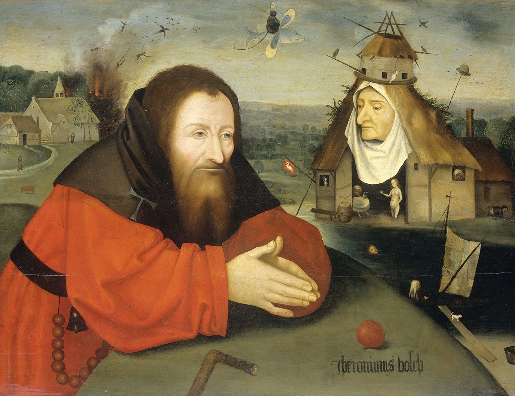 The Temptation of St Anthony — Manner of Hieronymus Bosch