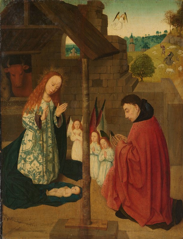 Birth of Christ by Master of the Brunswick Diptych — digital art print download
