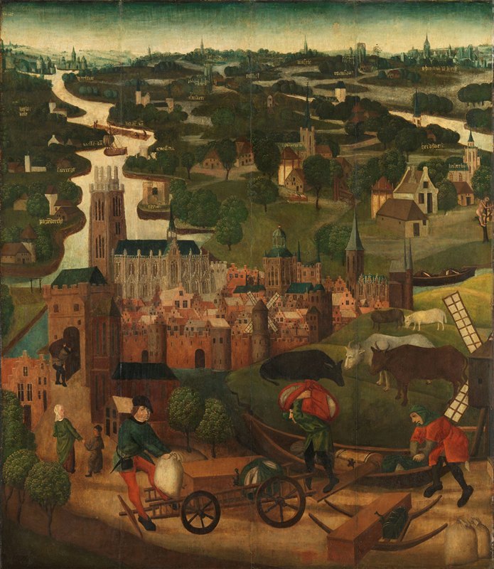 The Saint Elizabeth’s Day Flood — Master of the St Elizabeth Panels