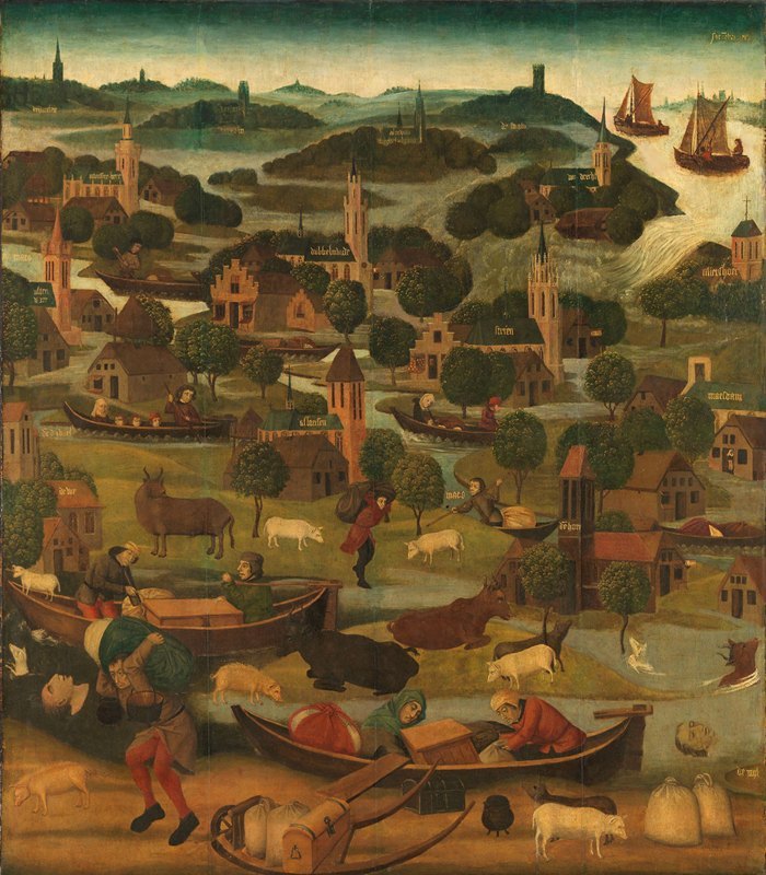 The Saint Elizabeth’s Day Flood — Master of the St Elizabeth Panels
