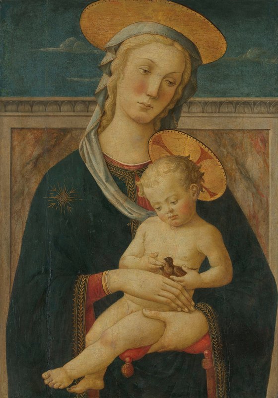 Virgin and Child by Meester van San Miniato, 1460 - 1480 — digital art print download