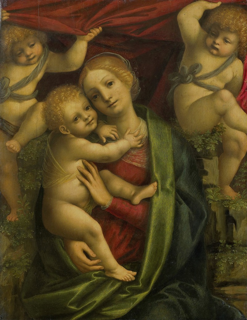 Madonna and Child by Workshop of Gaudenzio Ferrari, 1525 - 1535 — digital art print download