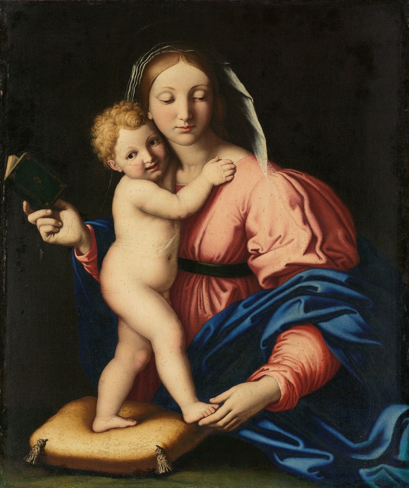 Virgin and Child by Workshop of Giovanni Battista Salvi, 1640 - 1699 — digital art print download